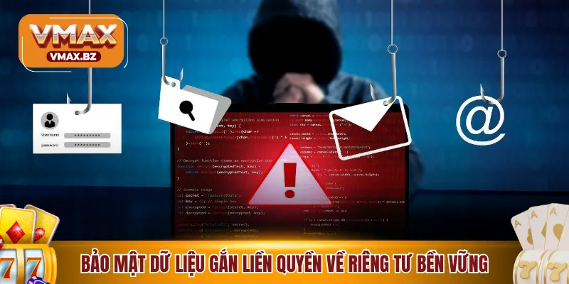 Bảo mật dữ liệu gắn liền quyền về riêng tư bền vững