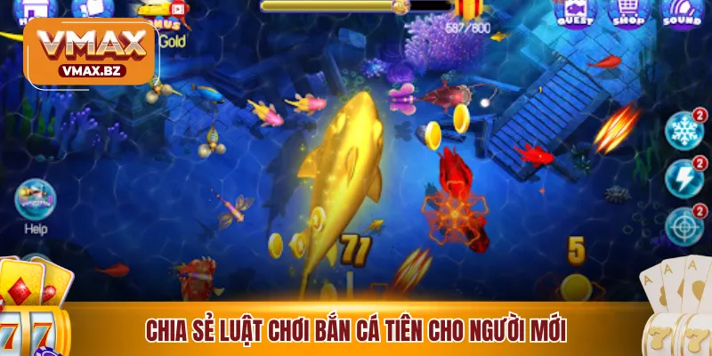 Chia sẻ luật chơi bắn cá tiên cho người mới