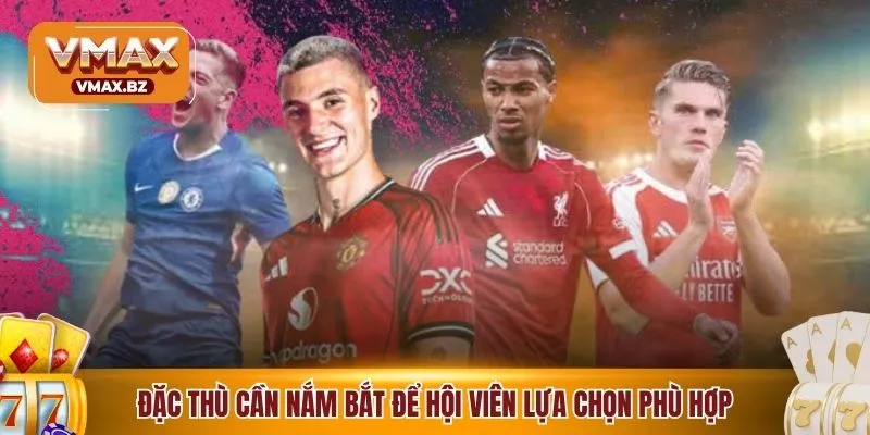 Đặc thù cần nắm bắt để hội viên căn cứ lựa chọn phù hợp